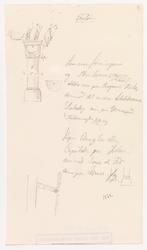 Detaljer fra Fortum stavkirke [Oppmåling]