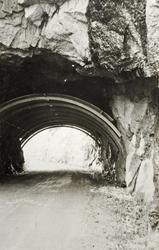 Tunneltak i Tyssedal 1924