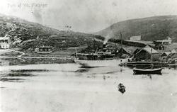 Dampskipsanløp i Flatanger