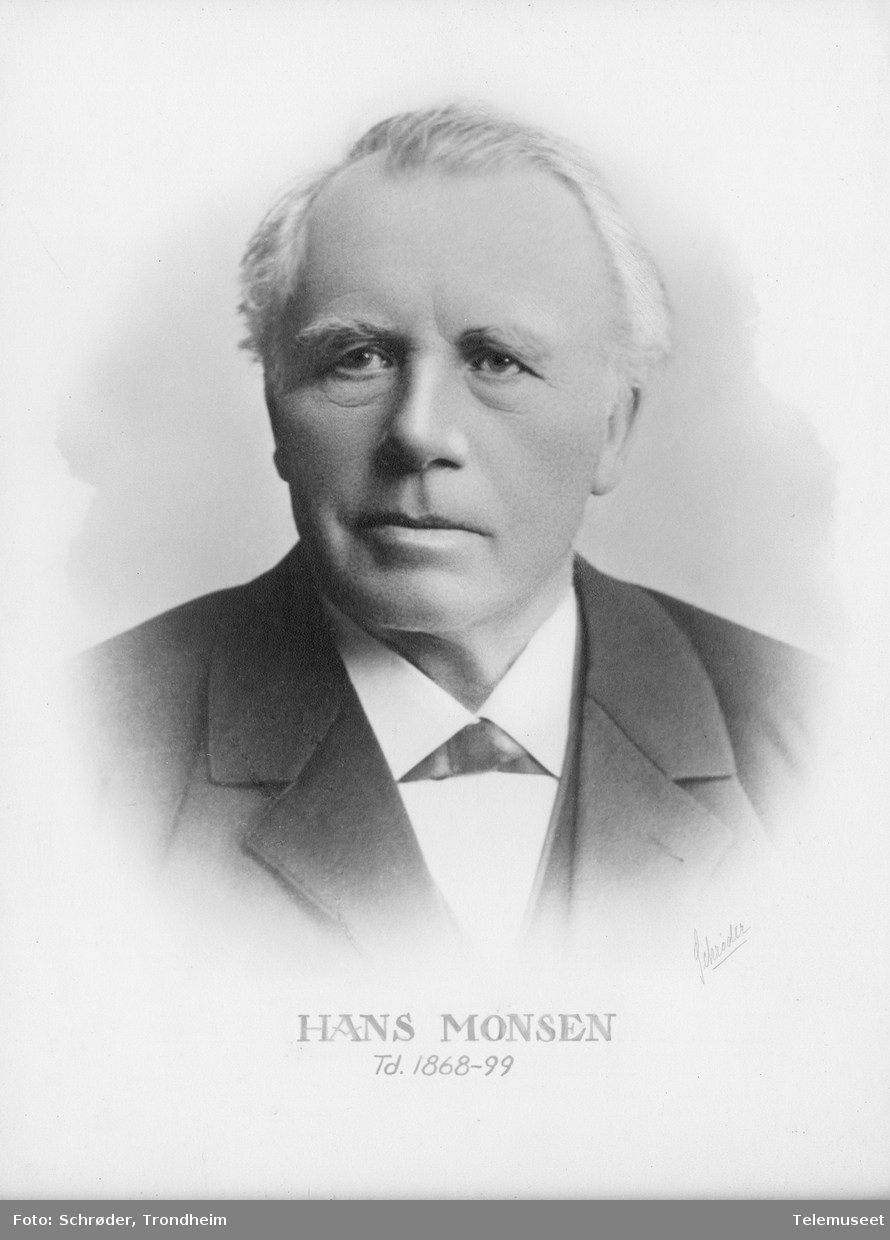 Monsen, Hans, portrett