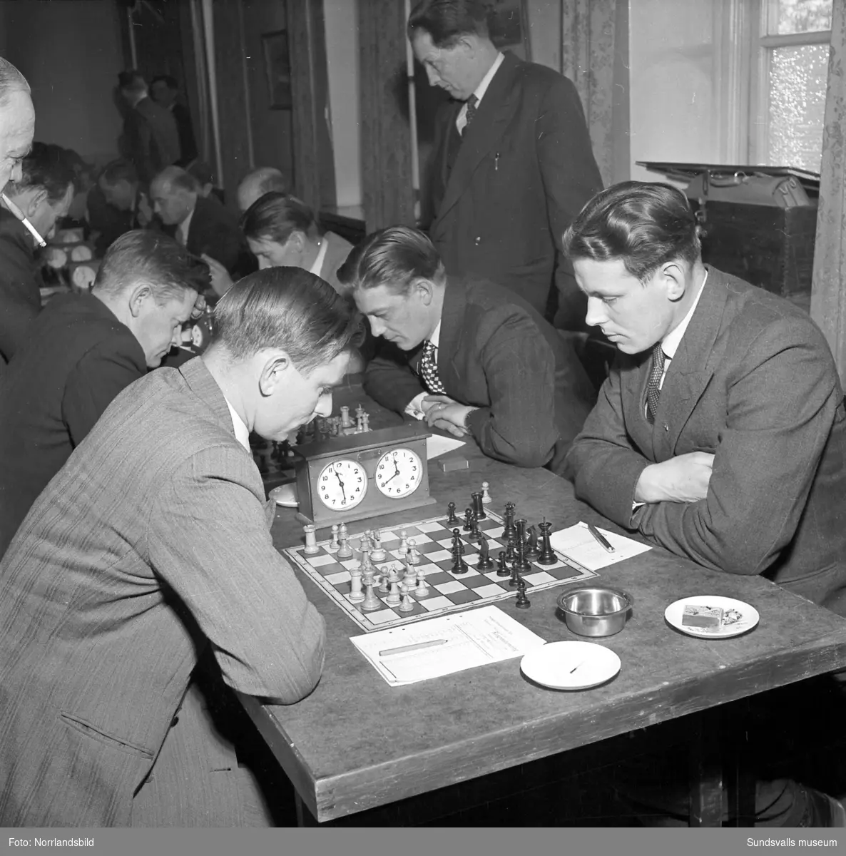 Hälsingland utklassade Medelpad i schackmatchen på Runan.