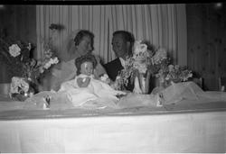 Brudepar Agnes Bergo og Halvor Golberg.