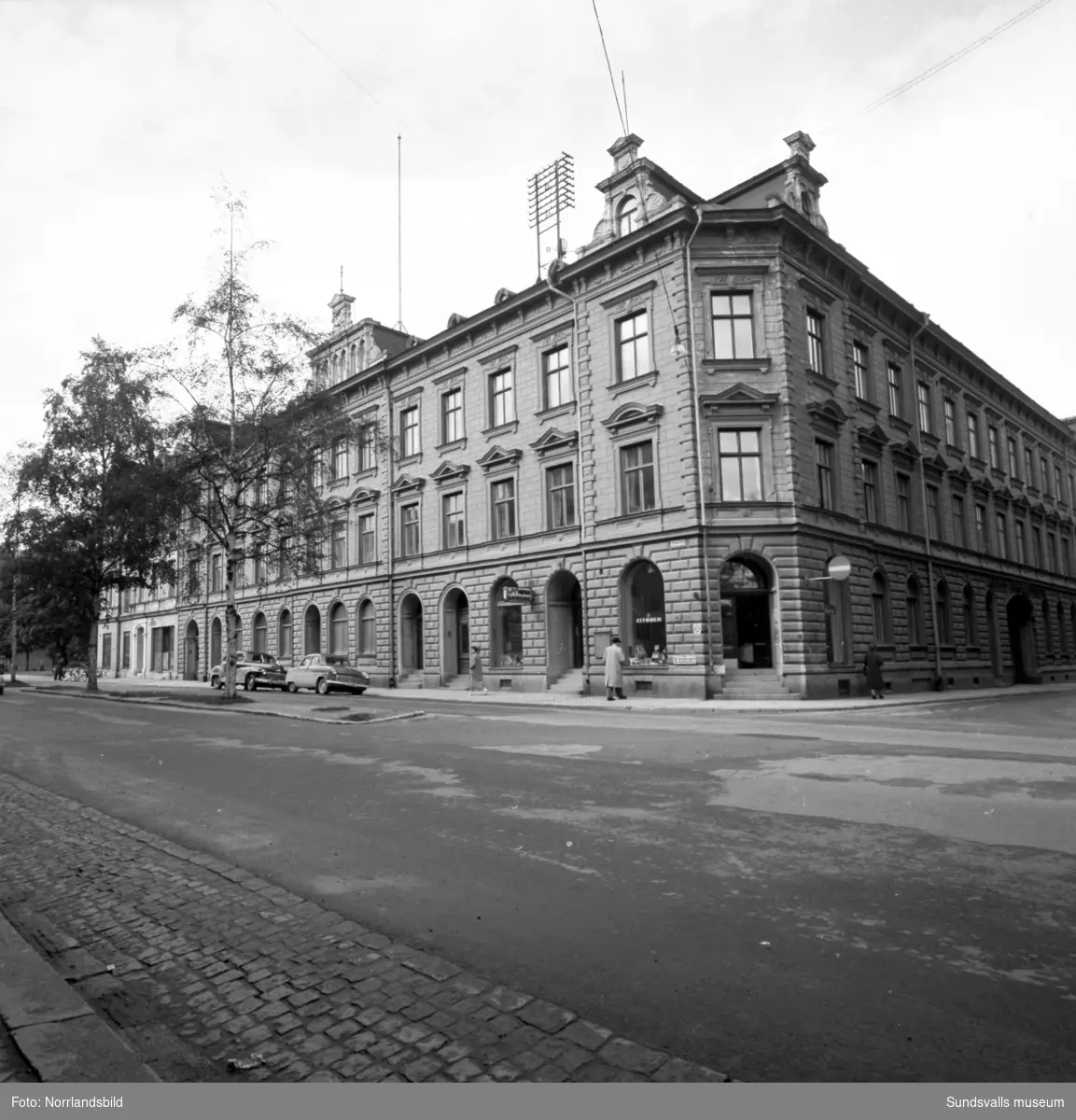 Vin & Spritcentralens hus, fasaden mot Köpmangatan.