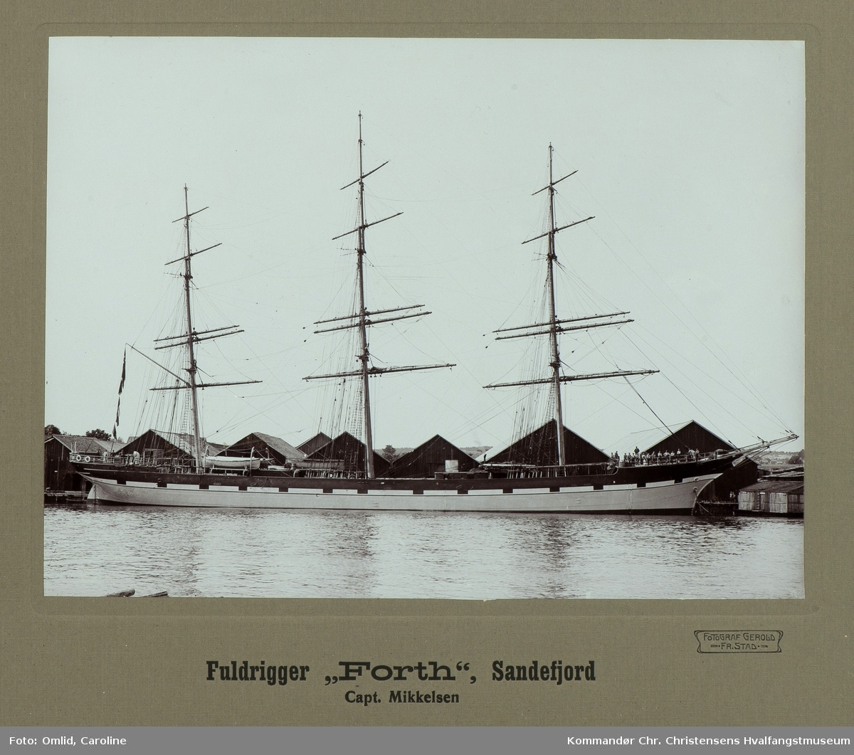 Fullrigger "Forth" Sandefjord.