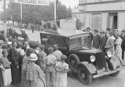 Jubileumsutstillingen i Levanger 1936 - Schrøders rullende f