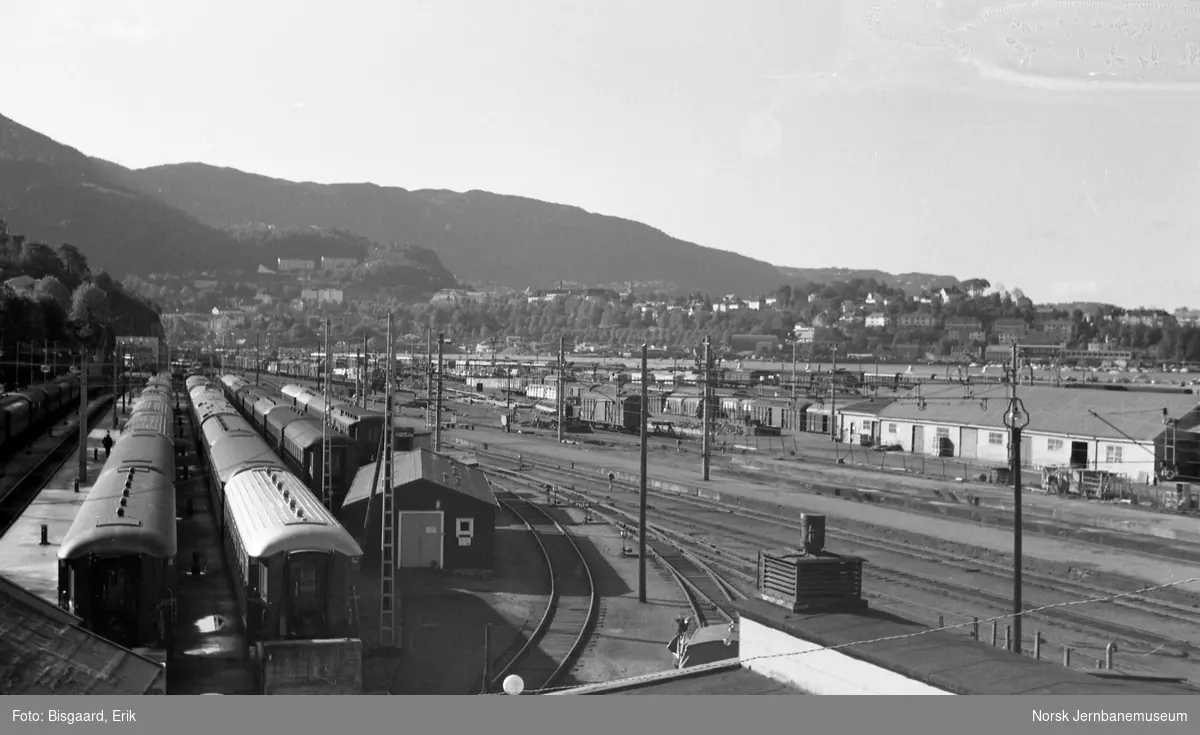 Oversiktsbilde over Bergen stasjon