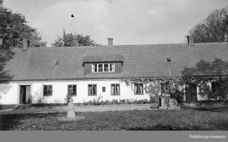 Oxie härad Östra Grevie Danstorp, negativ nummer 358 gård nummer 18, 1950 Nilsson foto.