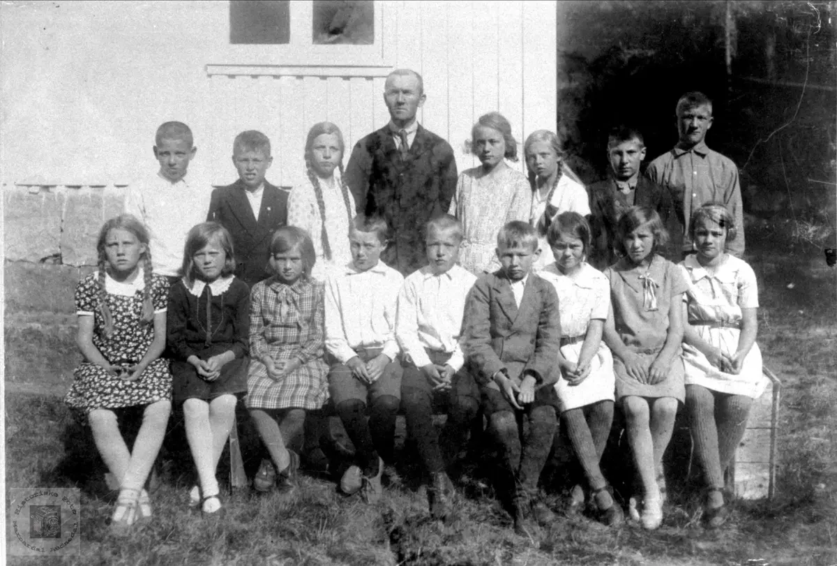 Skoleborn Brusletta skole 1931