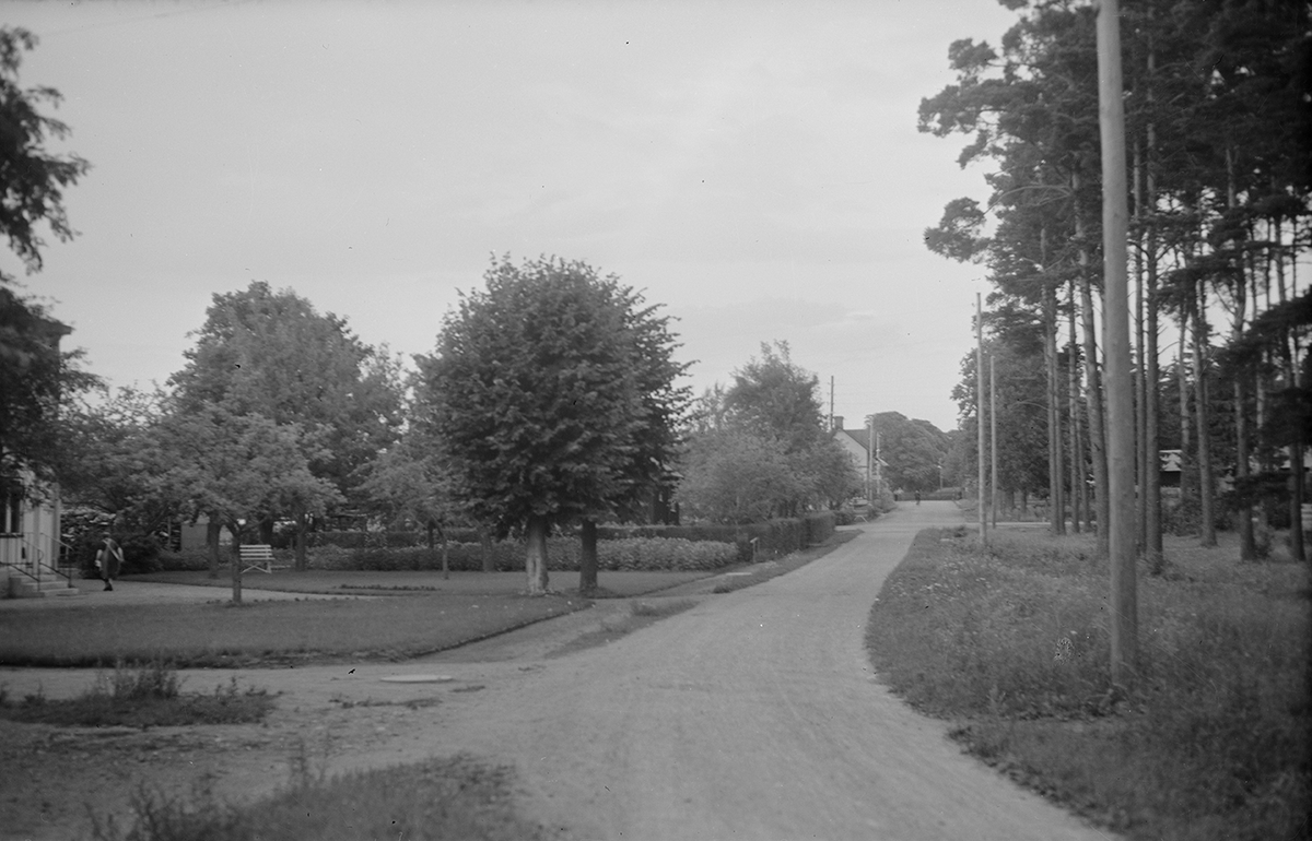 Gata i Malmslätt, 1940-tal.