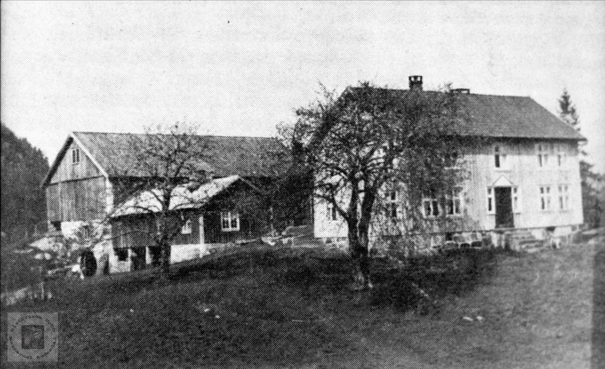 Sætehusa Gamlestova "der oppe", bygd 1867.