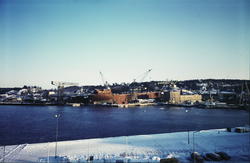 Oversikt havneområde - vinter