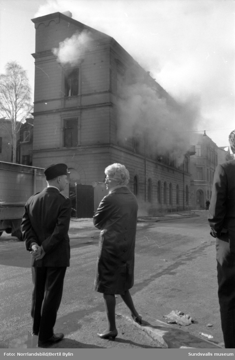 Brand i ett rivningshus vid gamla restaurang Runan.