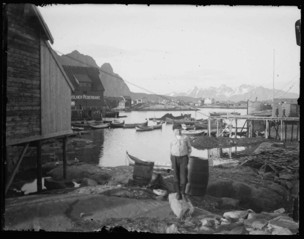 Reisen nordover november 1912. Svolvær.