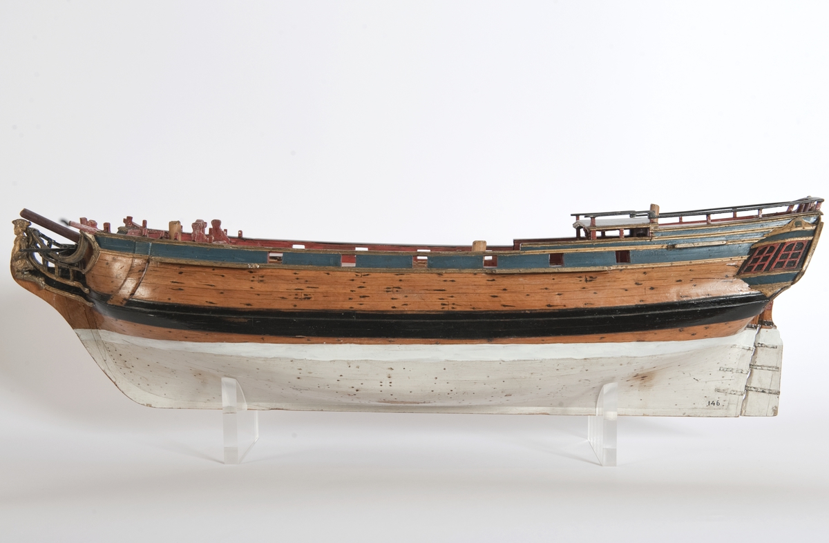 Fartygsmodell - Sjöhistoriska museet / DigitaltMuseum
