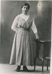 Portrett av en kvinne.