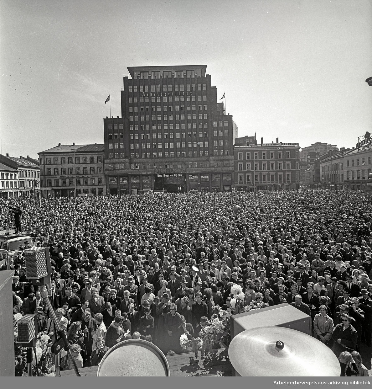 1. mai 1965, Youngstorget.