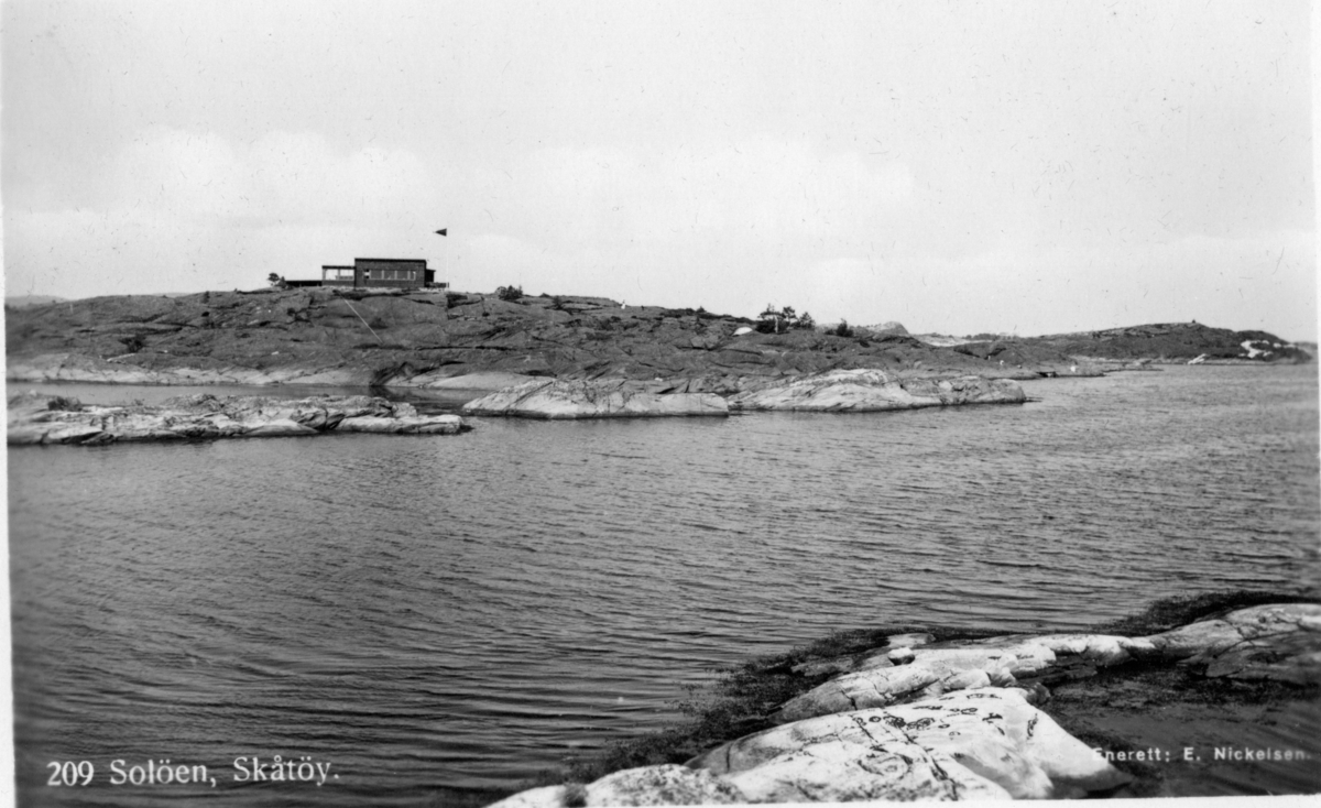 Kragerø skjærgården,18 postkort fra Jomfruland, Skåtøy og Stråholmen. (Kragerø), rytterholmen, Bærø