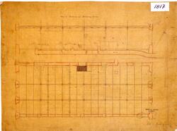 Plan & Section of blowing room
