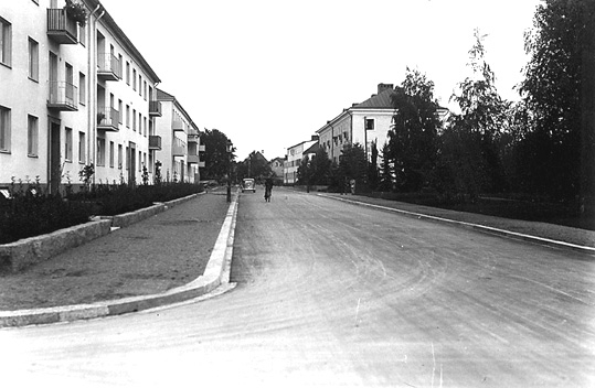 Engelbrektsgatan mot norr, Västerås.