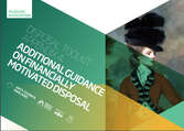 Disposal Toolkit Appendix 4 Additional Guidance on Financially Motivated disposal