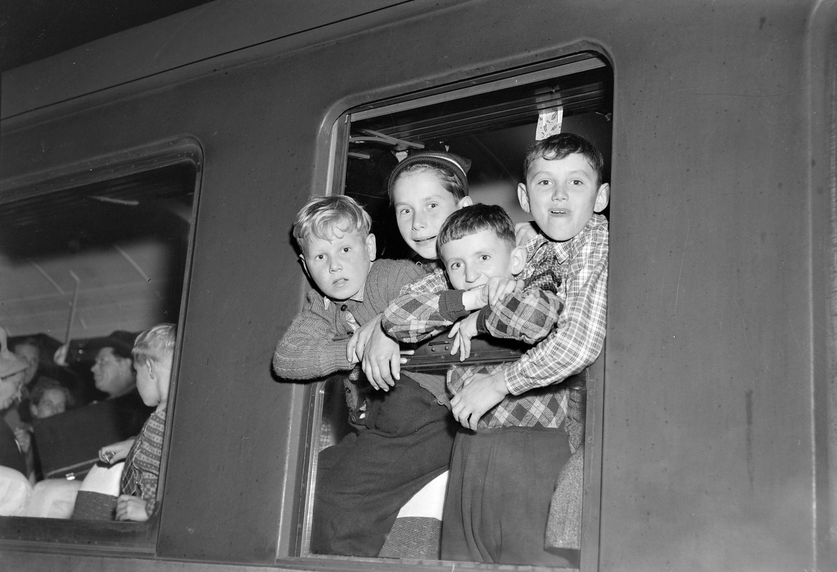Tyske barn reiser fra Trondheim
