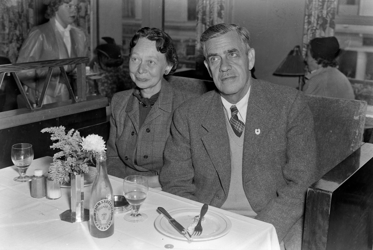 Arthur J. Mix og hustru Katherine Lyon