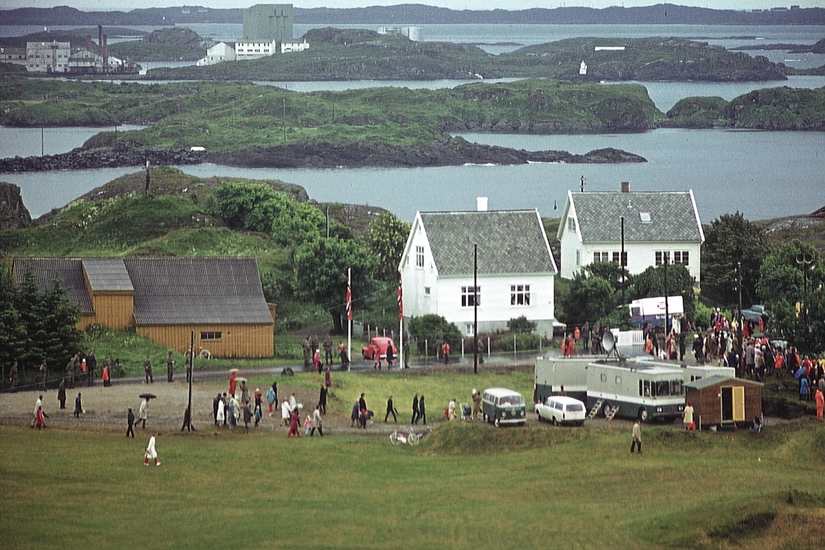 100-årsjubiléet for Haraldsstøtta, 18. juli 1972.
