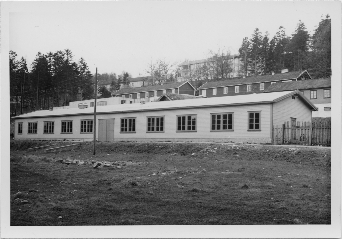 En tidl. tysk hestestall ved Ladbruksavdelingen, Dalane Folkemuseum ...