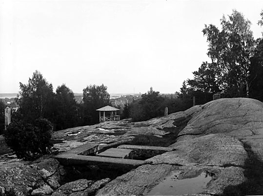 Utsikt från Djäkneberget i Västerås.