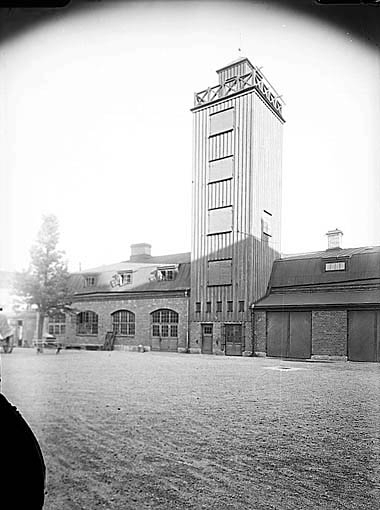 Västerås Brandstation, gamla brandstationen. - Västmanlands läns museum ...