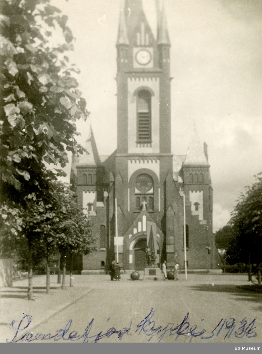 Sandefjord kirke 1936