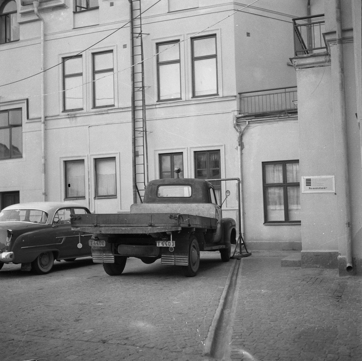 Mordbilens väg kartlagd. 
8 juli 1959.