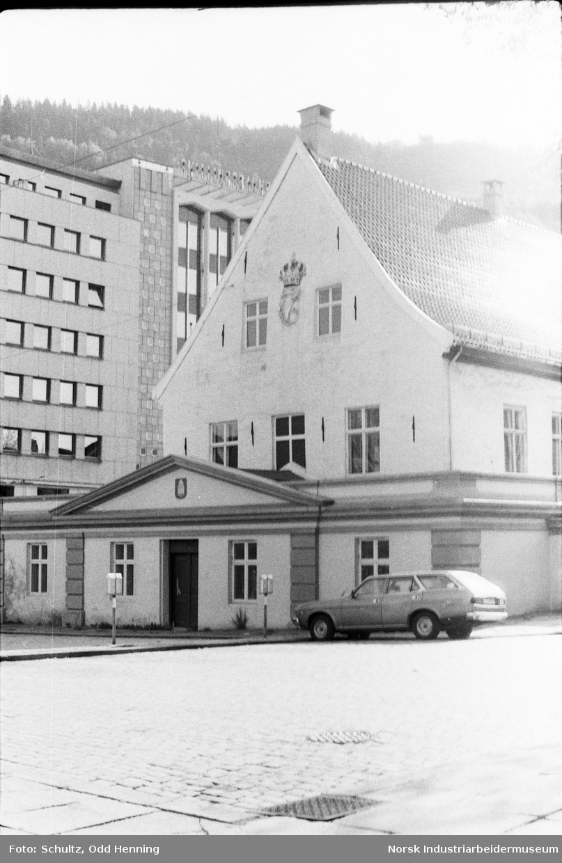 Bergens gamle rådhus, under Kulturutvalgets tur.