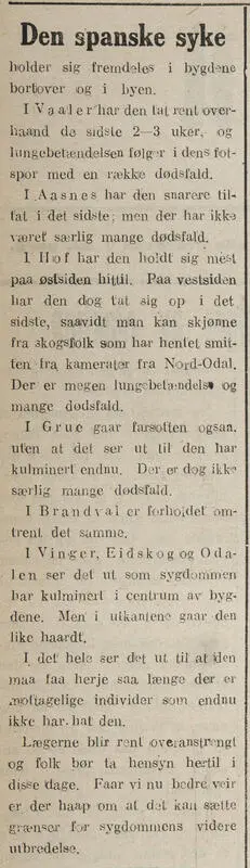 Indlandsposten, 11. november 1918