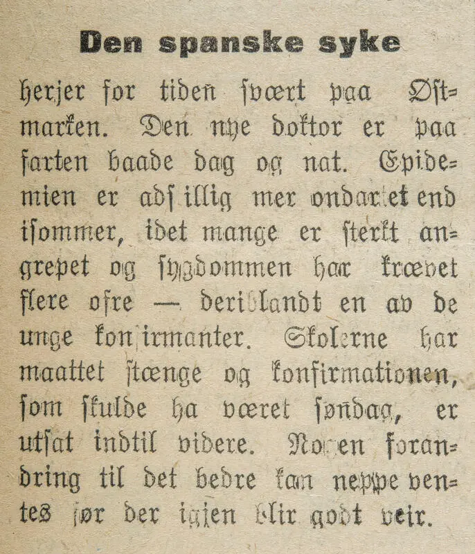Hedemarkens Amtstidene 08. oktober 1918