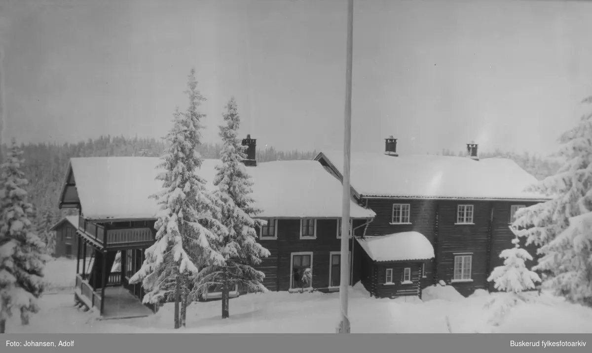 Byggingen var en følge av etableringen av Hønefoss og Omegn Turistforening i 1893. Foreningen kjøpte tomta i 1894, på det stedet som da gikk under navnet «Germundboseter», og året etter ble den første hytta satt opp. Det offisielle navnet var «Ringkollen Turisthotell», men den fikk raskt tilnavnet «Turisten». Bygningsmassen ble bygd ut i flere omganger, og ble etter hvert både til overnattingssted og café. I 1949 kjøpte Skiforeningen Ringkollstua.