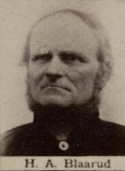 Berghallvarter Hans A. Blaarud (1832-1912) (Foto/Photo)