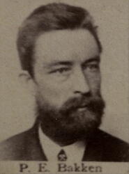 Smed Petter E. Bækken (1847-1892) (Foto/Photo)