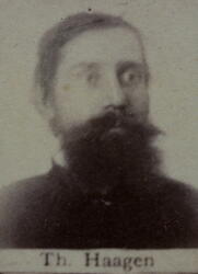 Pukkverksarbeider Thoreus H. Haugen (1850-1890)