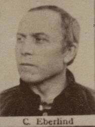 Pukkverksarbeider Christian H. Eberlind (1838-1912) (Foto/Photo)