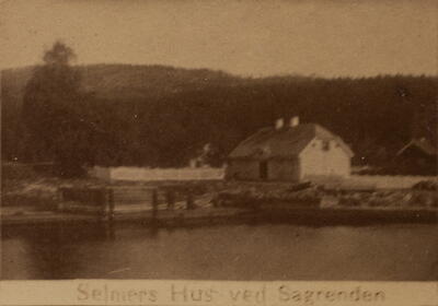 Historisk bilde, Saggrenda dammen (Foto/Photo)