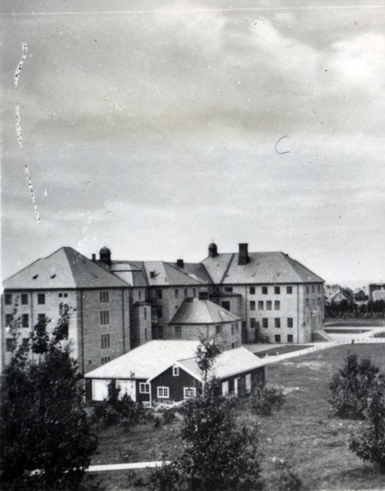 Bodø sykehus sett fra baksiden.