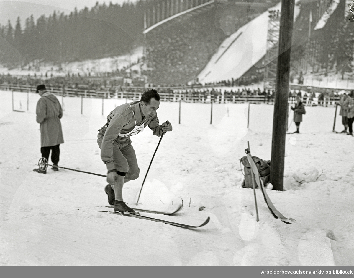 Vinter-OL 1952. De sjette olympiske vinterleker, arrangert i Oslo, 14.-25. februar 1952. Langrenn.