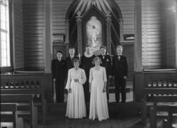 Konfirmanter i Sira kirke, Eresfjord i 1951.