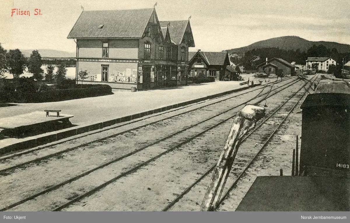 Flisa (Flisen) stasjon på Solørbanen