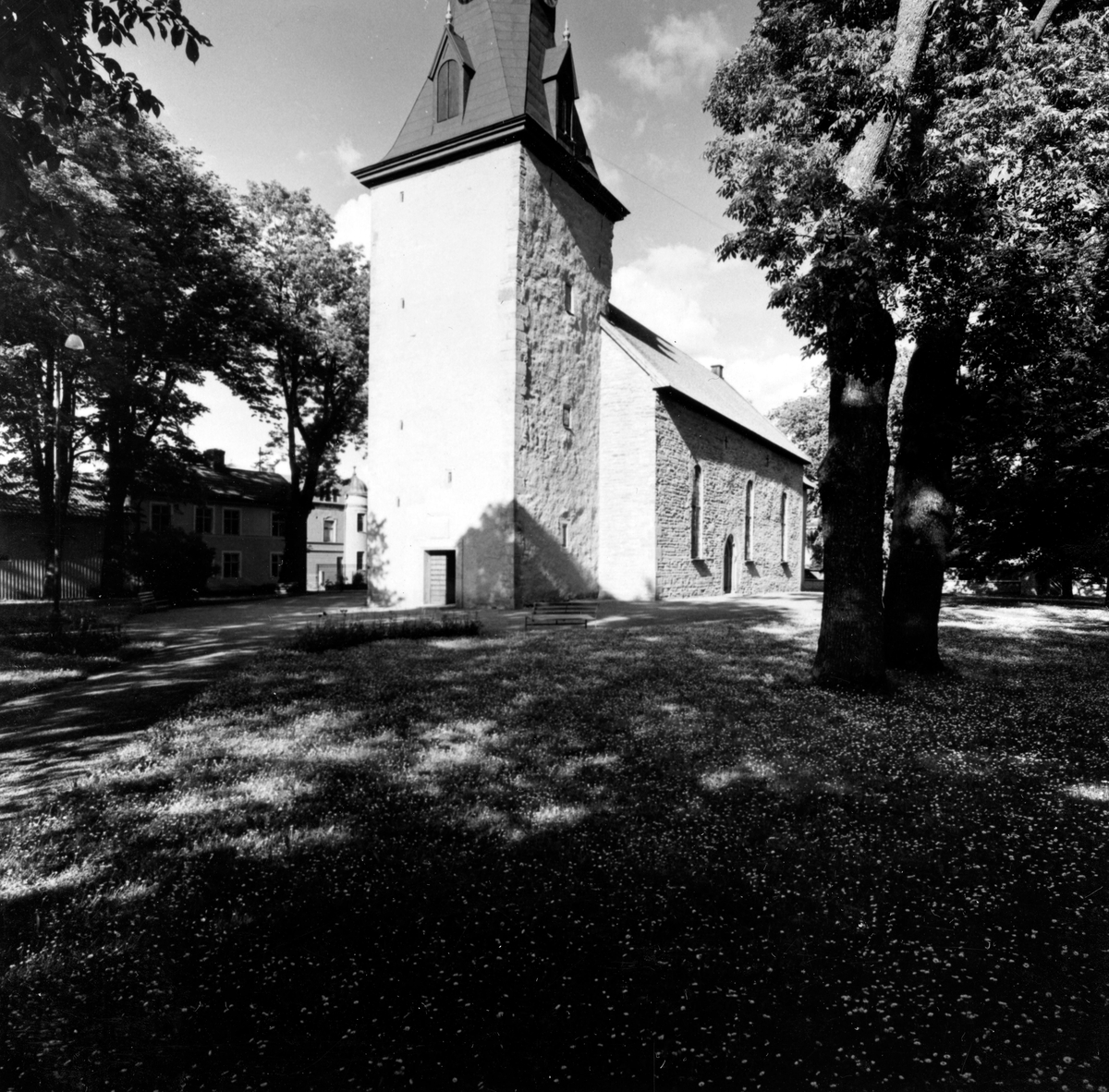 S:t Olofs kyrka. Från NM:s byggnadsinventering 1957.