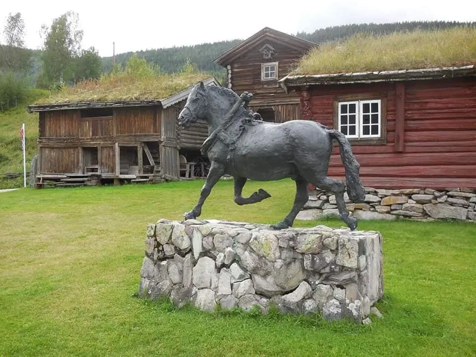 Statuen av Vesleblakken