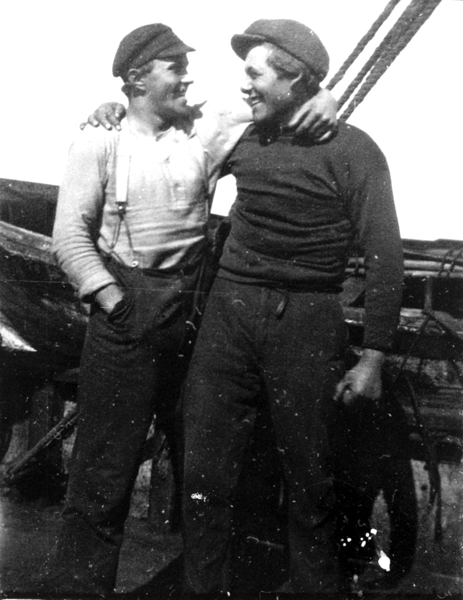 Asmund Andreassen, Å og Ingvard Iversen, Stangnes. Kvitsjøen 1924