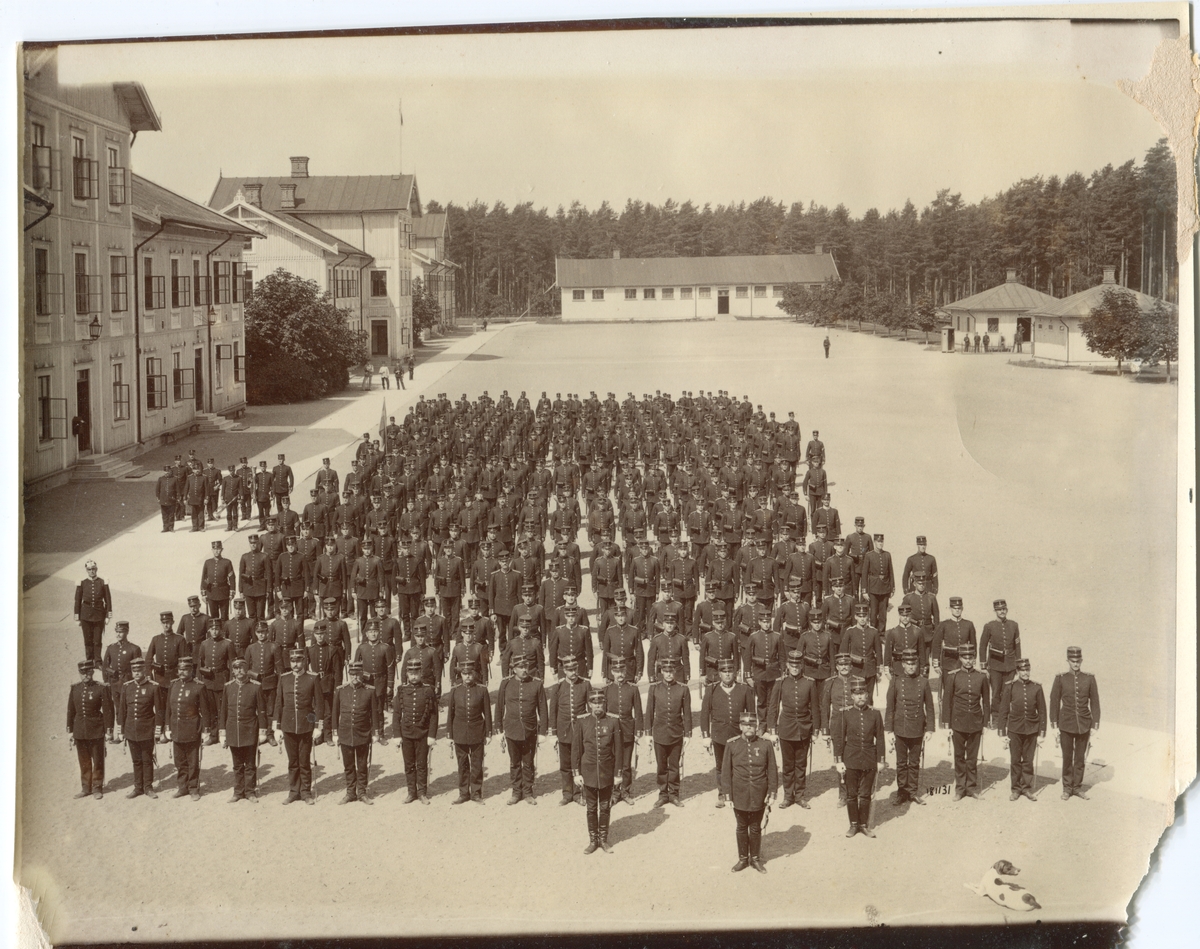 I 9 Skaraborgs regemente? Karlsborg tidigt 1900-tal.