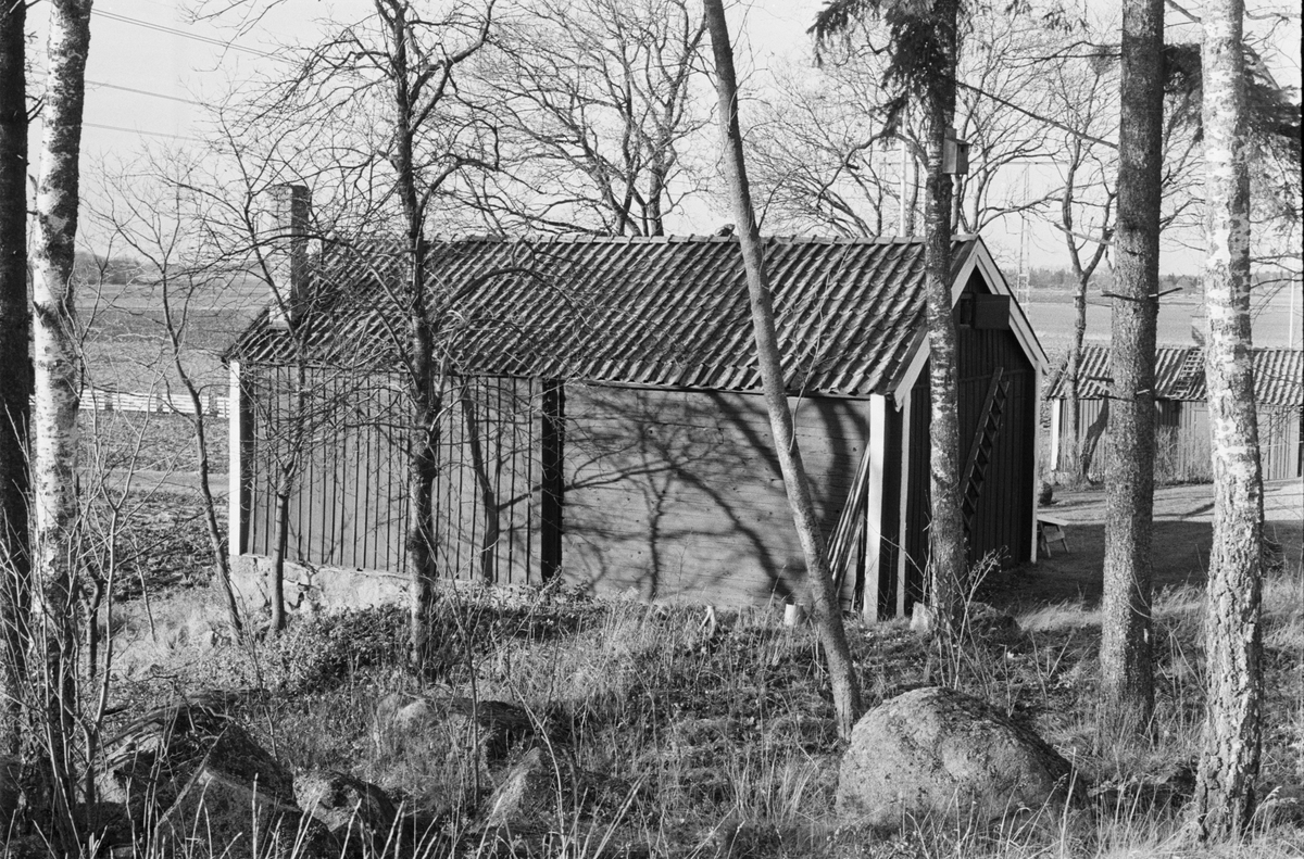 Bod, drängkammare, brygghus och garage, Skölsta 1:3, Vaksala socken, Uppland 1978